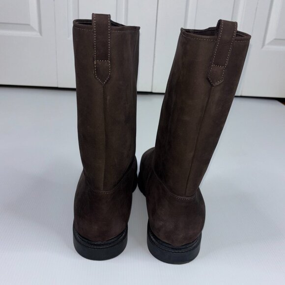 PAJAR Men's brown boots with genuine sheepskin lining size 13 NEW!!! - Picture 3 of 4